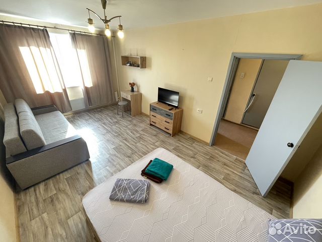 

1-к. квартира, 42 м², 2 кровати