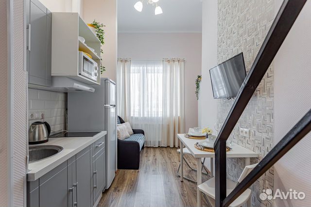 

Квартира-студия, 17 м², 1 кровать
