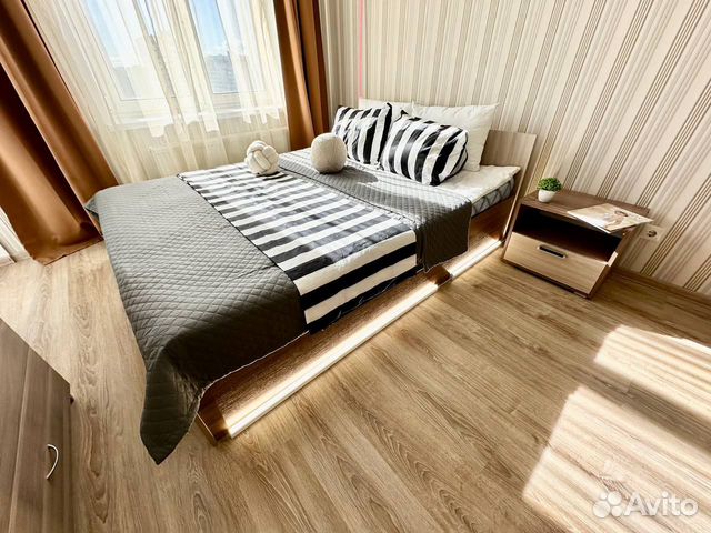 

1-к. квартира, 46,3 м², 2 кровати