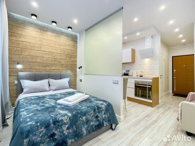 

Квартира-студия, 26 м², 1 кровать