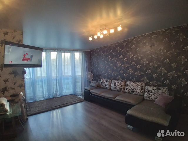 

1-к. квартира, 44 м², 2 кровати