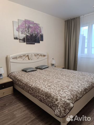 

1-к. квартира, 42 м², 2 кровати