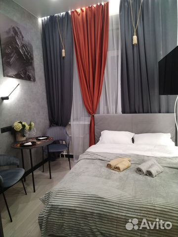 

Квартира-студия, 15 м², 2 кровати