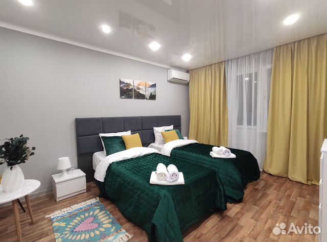 

1-к. квартира, 40 м², 3 кровати