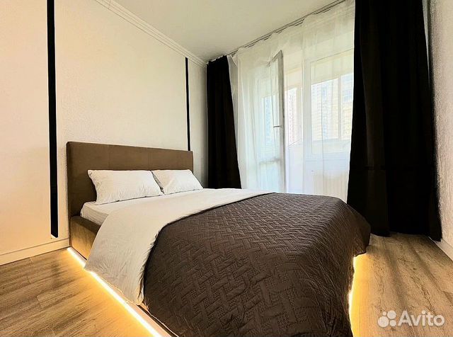 

1-к. квартира, 40 м², 2 кровати