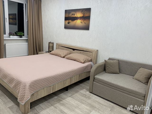 

1-к. квартира, 38 м², 2 кровати