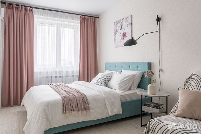 

1-к. квартира, 40 м², 2 кровати