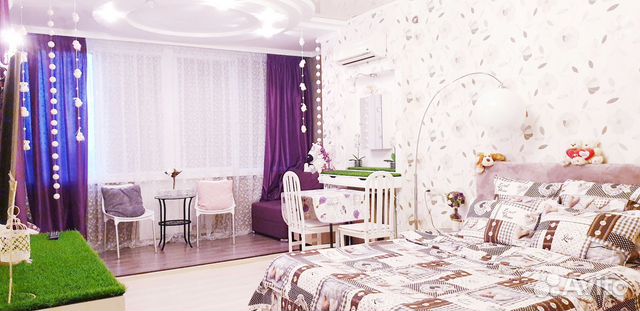 

1-к. квартира, 38 м², 4 кровати