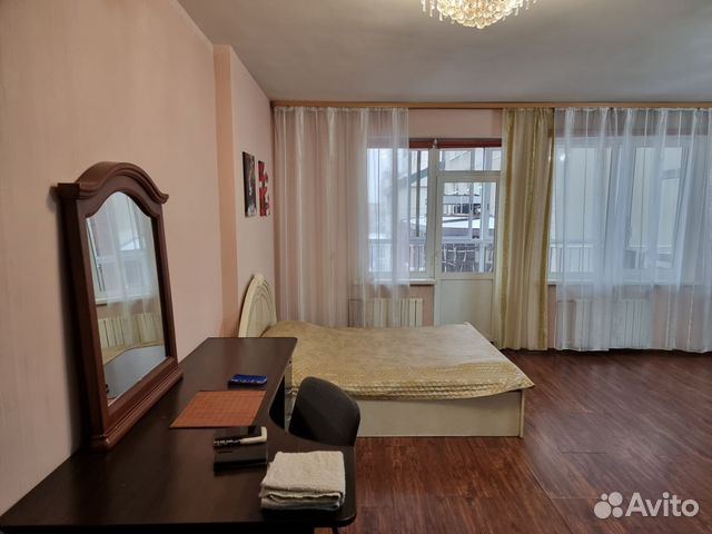 

Квартира-студия, 55 м², 1 кровать