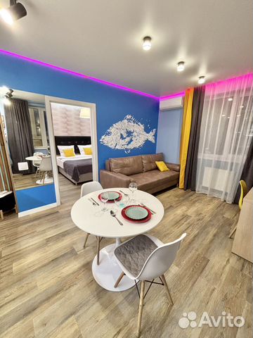 

1-к. квартира, 43 м², 3 кровати