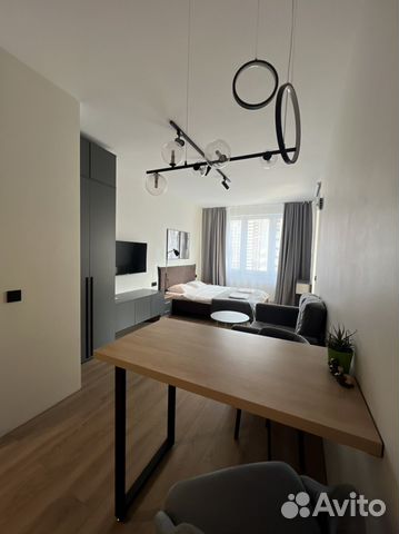 

Квартира-студия, 33 м², 3 кровати