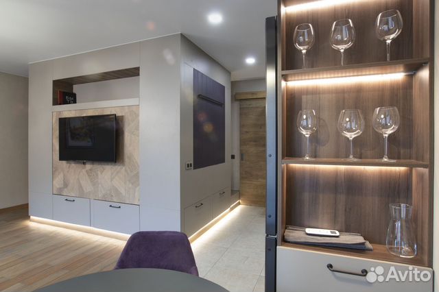 

Квартира-студия, 50 м², 2 кровати