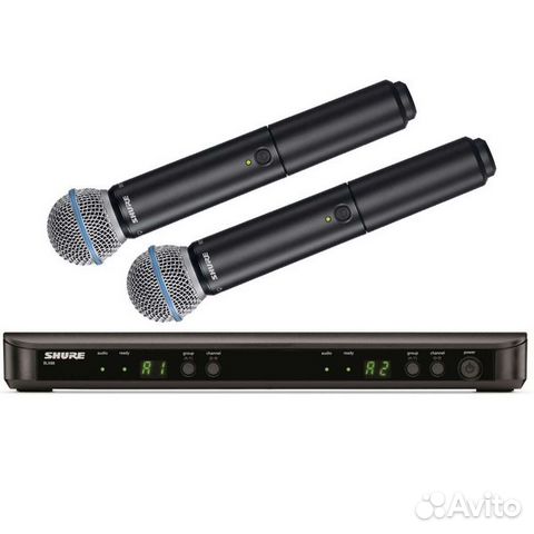 Shure BLX288E/B58 радиосистема + планшет в подарок