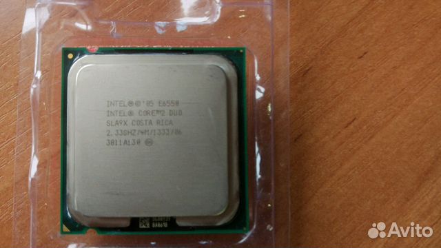 Процессор E6550 Core 2 Duo 775 сокет