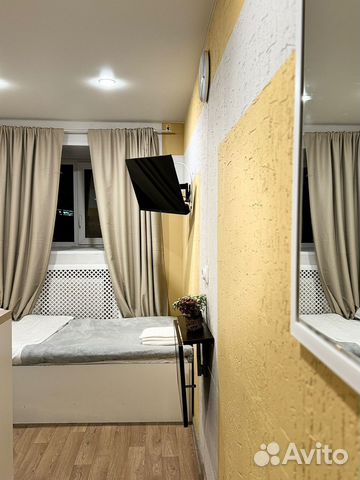 

Квартира-студия, 10 м², 1 кровать