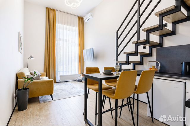 

Квартира-студия, 35 м², 2 кровати