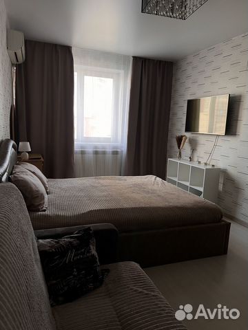 

1-к. квартира, 34 м², 2 кровати