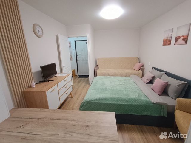 

Квартира-студия, 21,2 м², 2 кровати
