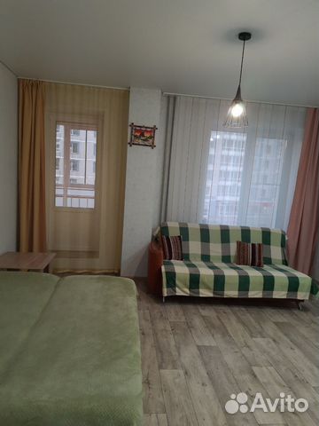 

Квартира-студия, 27 м², 2 кровати
