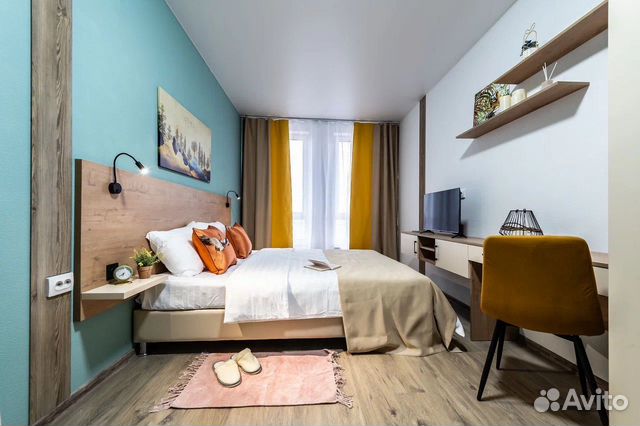 

Квартира-студия, 24 м², 1 кровать
