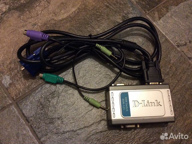 Переключатель KVM на два компьютера