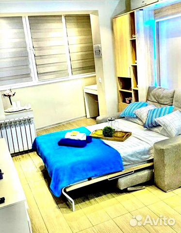 

Квартира-студия, 18 м², 1 кровать