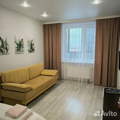 

1-к. квартира, 40 м², 2 кровати