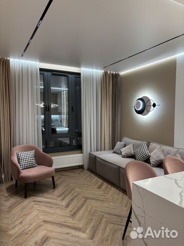 

1-к. квартира, 46,4 м², 2 кровати