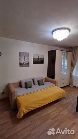

Квартира-студия, 25 м², 1 кровать