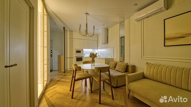 

1-к. квартира, 45 м², 3 кровати