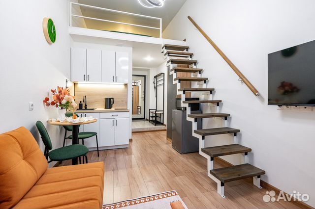 

Квартира-студия, 23 м², 2 кровати