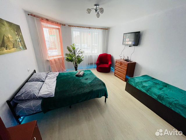 

1-к. квартира, 43 м², 1 кровать