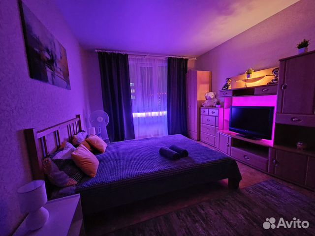 

1-к. квартира, 40 м², 2 кровати