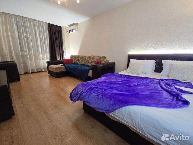 

1-к. квартира, 41 м², 2 кровати
