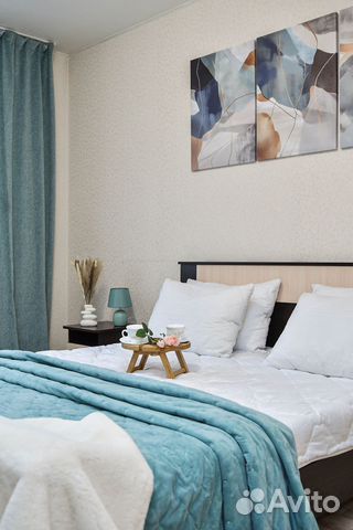 

1-к. квартира, 46 м², 2 кровати