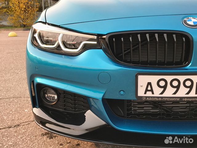 Губа передняя (сплиттер) Performance BMW F32/F36