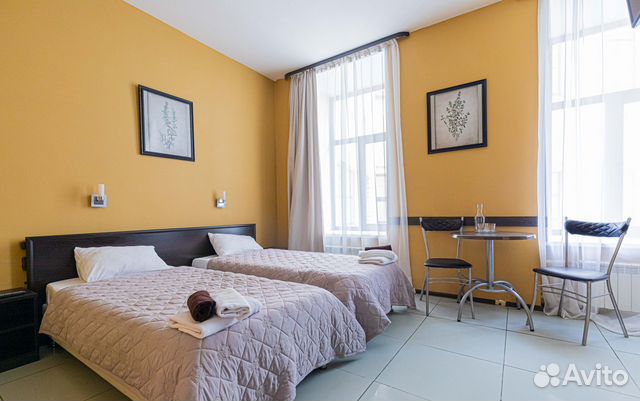 

1-к. квартира, 15 м², 2 кровати