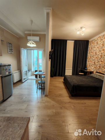 

Квартира-студия, 40 м², 1 кровать