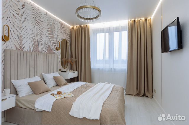

1-к. квартира, 33 м², 2 кровати