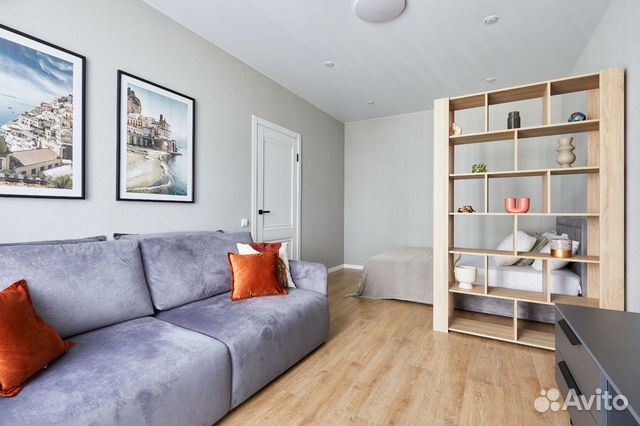 

1-к. квартира, 38,6 м², 3 кровати