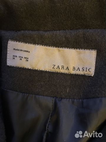 Пальто Zara basic