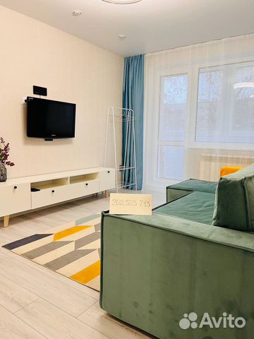 

2-к. квартира, 38 м², 2 кровати