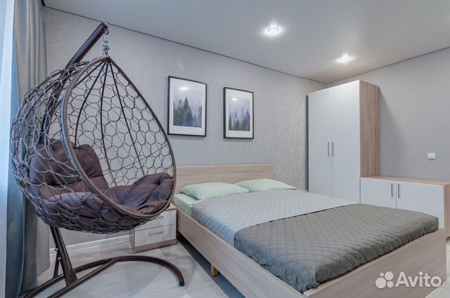 

1-к. квартира, 40 м², 2 кровати