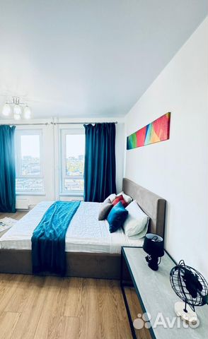 

Квартира-студия, 30 м², 2 кровати