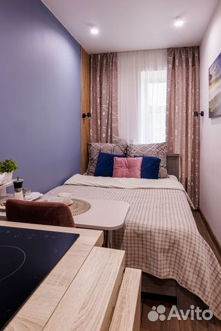 

Квартира-студия, 11,7 м², 1 кровать