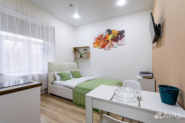 

Квартира-студия, 20 м², 1 кровать