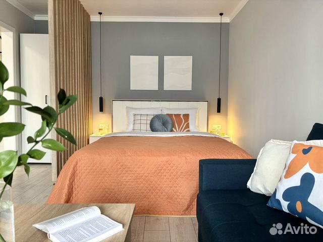 

1-к. квартира, 42 м², 2 кровати