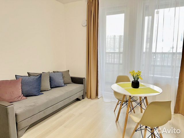 

Квартира-студия, 28 м², 1 кровать