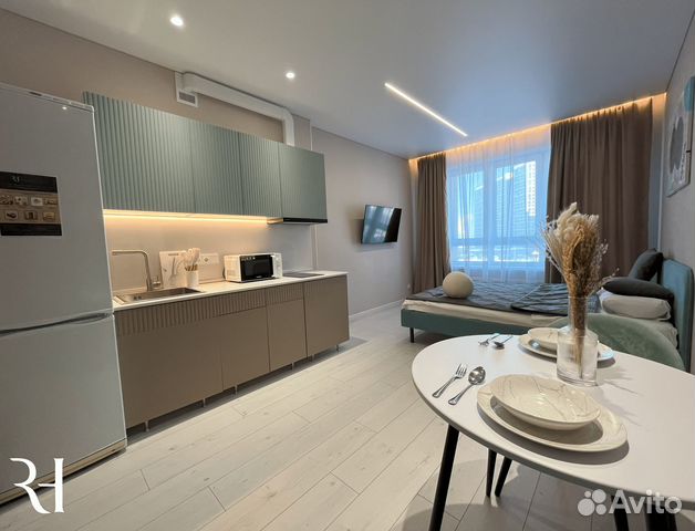 

Квартира-студия, 27 м², 1 кровать