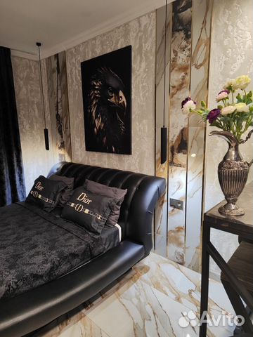 

Квартира-студия, 36 м², 2 кровати